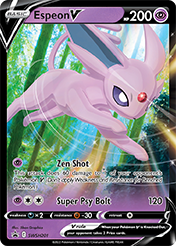 Card image - Espeon V - SWSH201 from SWSH Black Star Promos