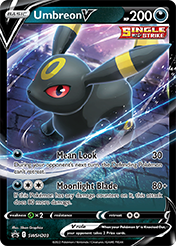 Card image - Umbreon V - SWSH203 from SWSH Black Star Promos