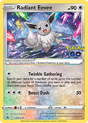 Card image - Radiant Eevee - SWSH230 from SWSH Black Star Promos