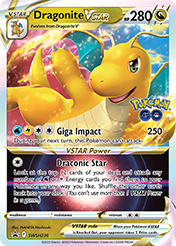Dragonite VSTAR SWSH Black Star Promos Pokemon Card