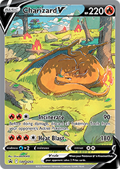 Charizard V SWSH Black Star Promos Pokemon Card