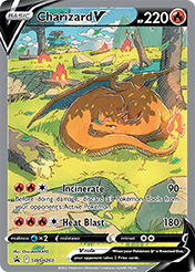 Card image - Charizard V - SWSH260 from SWSH Black Star Promos