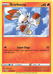 Scorbunny SWSH Black Star Promos Card List