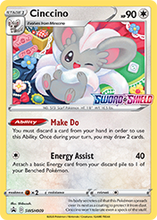 Cinccino SWSH Black Star Promos Card List