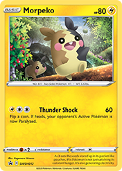 Morpeko SWSH Black Star Promos Card List