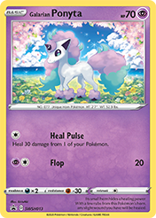 Galarian Ponyta SWSH Black Star Promos Card List