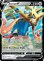 Zacian V SWSH Black Star Promos Card List