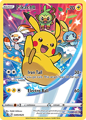 Pikachu SWSH Black Star Promos Card List