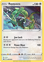 Rayquaza McDonald's 2025 Card List