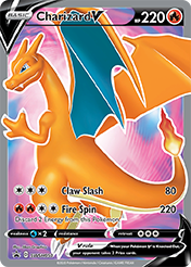 Card image - Charizard V - SWSH050 from SWSH Black Star Promos