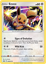 Eevee SWSH Black Star Promos Pokemon Card