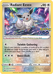 Radiant Eevee SWSH Black Star Promos Pokemon Card