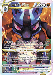 Lucario VSTAR SWSH Black Star Promos Pokemon Card