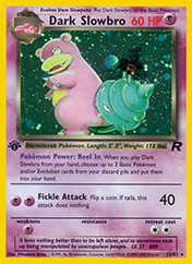 Dark Slowbro Team Rocket Card List