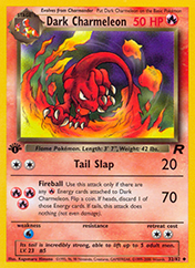 Card image - Dark Charmeleon - 32 from Team Rocket