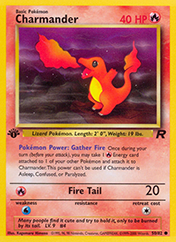 Card image - Charmander - 50 from Team Rocket