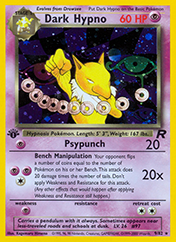 Dark Hypno Team Rocket Card List