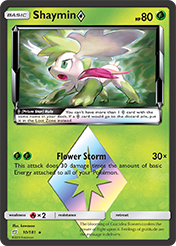 Shaymin ◇ Team Up Card List