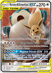 Eevee & Snorlax-GX