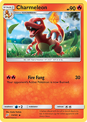 Charmeleon Team Up Card List