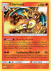 Charizard Team Up Card List