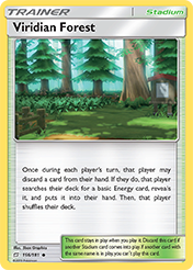 Viridian Forest Team Up Pokemon Card