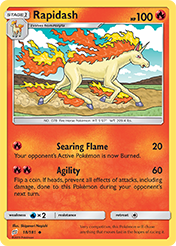 Rapidash Team Up Card List