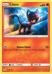 Litten Team Up Card List