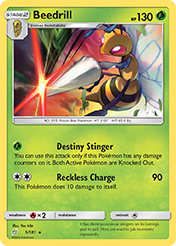 Beedrill Team Up Card List