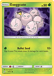 Exeggcute Team Up Card List