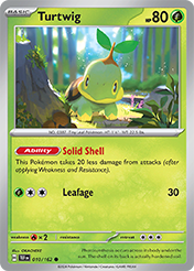 Turtwig Temporal Forces Card List