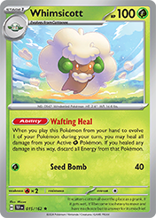 Whimsicott Temporal Forces Card List