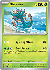 Dhelmise Temporal Forces Card List