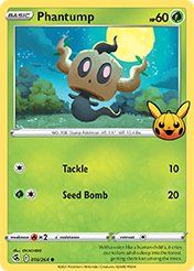 Phantump Trick or Trade Pokemon Card