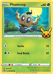 Phantump Trick or Trade Card List