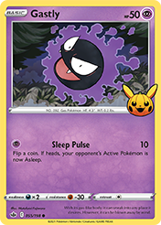 Gastly Trick or Trade Pokemon Card