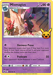 Mismagius Trick or Trade Pokemon Card