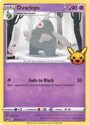 Dusclops Trick or Trade Pokemon Card