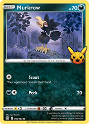 Murkrow Trick or Trade Pokemon Card