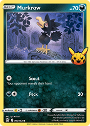 Murkrow Trick or Trade Card List