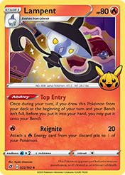 Lampent Trick or Trade Card List