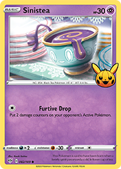 Sinistea Trick or Trade Pokemon Card