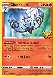 Chandelure Trick or Trade 2023 Card List