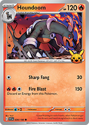 Houndoom Trick or Trade 2023 Card List