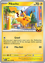 Pikachu Trick or Trade 2023 Card List