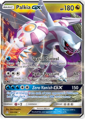 Palkia-GX Ultra Prism Pokemon Card