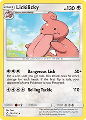 Lickilicky Ultra Prism Pokemon Card