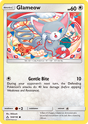 Glameow Ultra Prism Pokemon Card