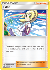 Lillie Ultra Prism Pokemon Card