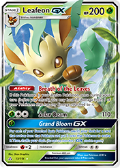 Leafeon-GX Ultra Prism Pokemon Card